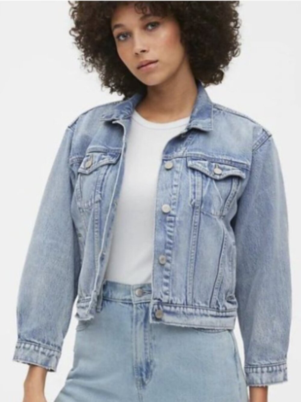 100% Cotton Gap Denim Icon Jacket